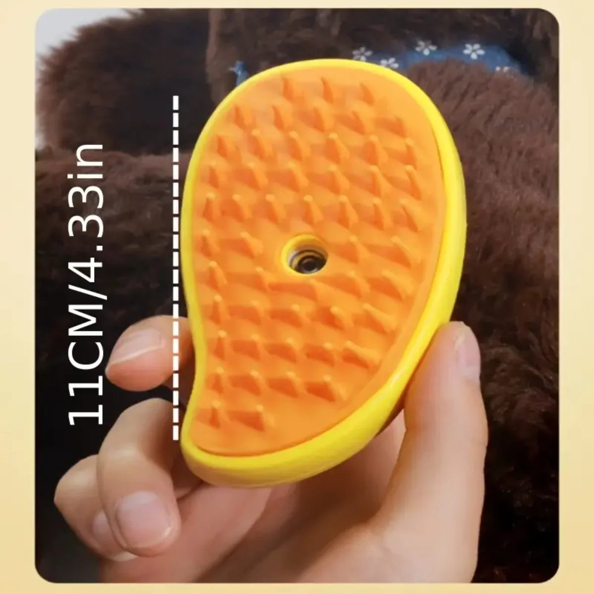 pente elétrico para remoção de pelos com spray, escova de massagem