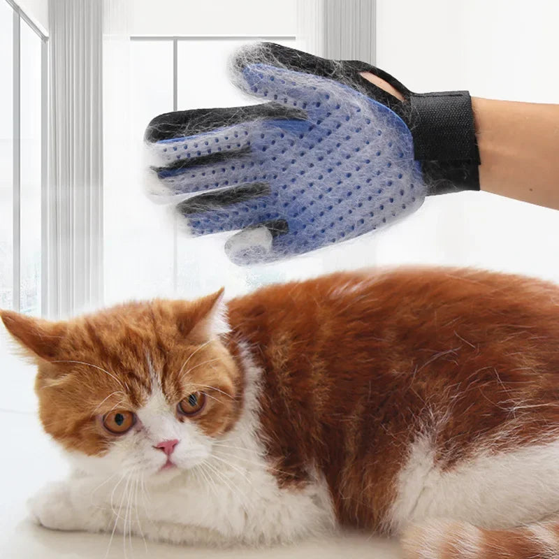Luvas de silicone para animais de estimação