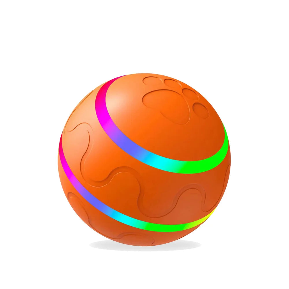 Bola de brinquedo interativa para cães com controle remoto