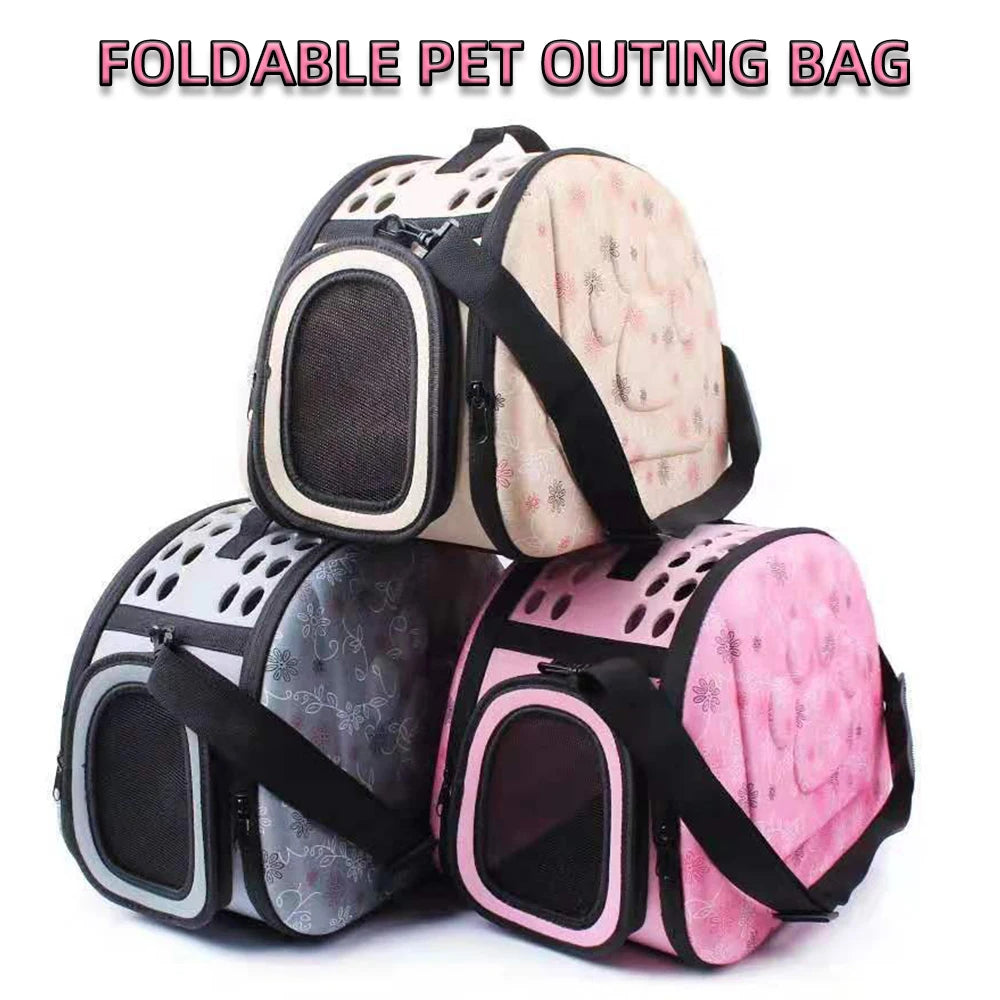 Bolsas para gatos, bolsa de malha respirável para filhotes e gatinhos, viagens ao ar livre