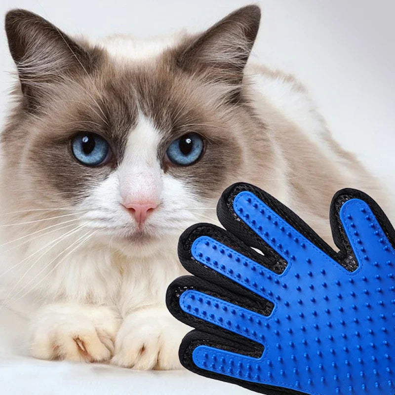 Luvas de silicone para animais de estimação