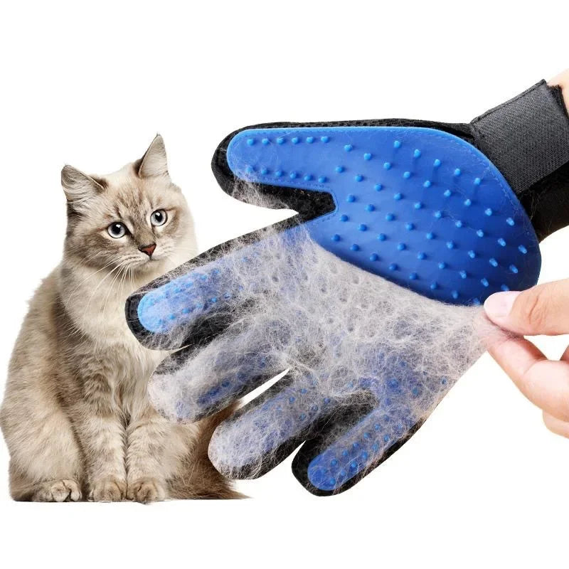 Luvas de silicone para animais de estimação