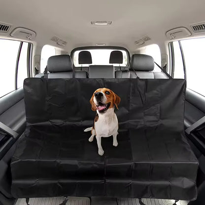 Almofada para carro e cachorro, capa de assento traseiro à prova d'água