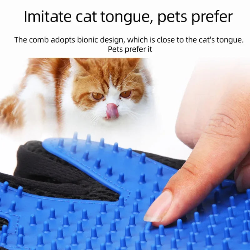 Luvas de silicone para animais de estimação